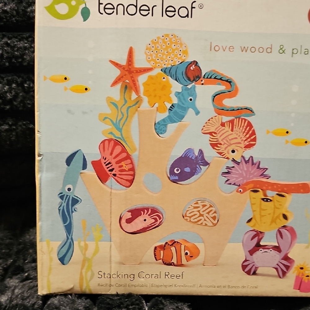 Tender Leaf Stacking Coral Reef Toy